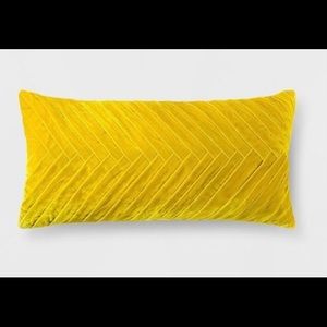 Opal house velvet citron body pillow EUC